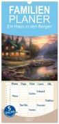 Cover-Bild zum Titel 'Familienplaner 2027 - Ein Haus in den Bergen mit 5 Spalten (Wandkalender, 21 x 45 cm) CALVENDO' von 'Steffen Gierok-Latniak'