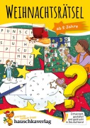 Cover-Bild zum Titel 'Weihnachtsrätsel - Rätselblock ab 8 Jahre' von 'Agnes Spiecker'