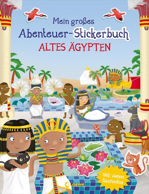 Mein großes Abenteuer-Stickerbuch - Altes Ägypten - Joshua George