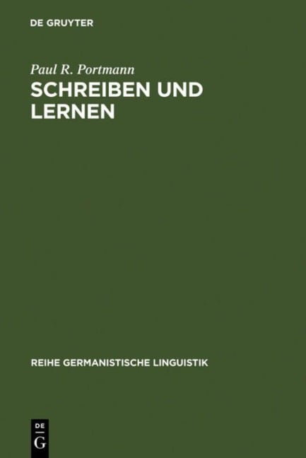 Schreiben und Lernen - Paul R. Portmann