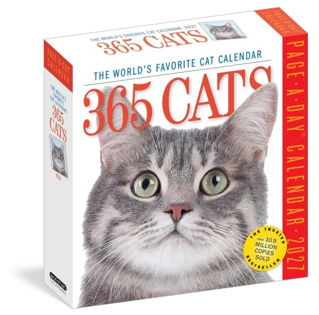 365 Cats Page-A-Day® Calendar 2027 - 