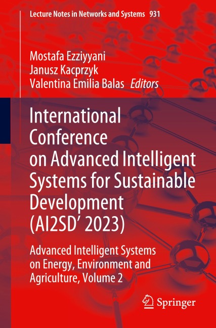 International Conference on Advanced Intelligent Systems for Sustainable Development (AI2SD'2023) - 