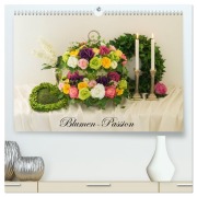 Cover-Bild zum Titel 'Blumen-Passion (hochwertiger Premium Wandkalender 2026 DIN A2 quer), Kunstdruck in Hochglanz' von 'Simone Meyer'