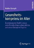 Cover-Bild zum Titel 'Gesundheitskompetenz im Alter' von 'Nadine Konopik'
