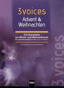 Cover-Bild zum Titel '3 voices Advent & Weihnachten' von ''