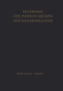 Cover-Bild zum Titel 'Ergebnisse der Inneren Medizin und Kinderheilkunde' von ''