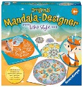 Ravensburger Midi Mandala Designer Boho Style 20019, Zeichnen lernen für Kinder ab 6 Jahren, Zeichen-Set mit Mandala-Schablonen für farbenfrohe Mandalas - 