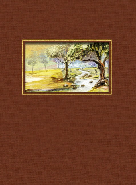 Bíblia ACF com espaço para anotações, Tecido sobre capa dura com moldura, Leitura Perfeita - 
