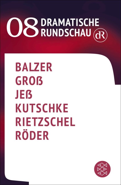 Dramatische Rundschau 08 - Lea Marlen Balzer, Lukas Röder, Joshua Groß, Lukas Rietzschel, Caren Jeß