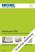 Cover-Bild zum Titel 'Mitteleuropa 2026' von 'Michel-Redaktion'