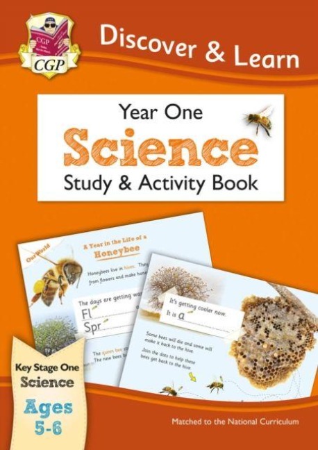 KS1 Science Year 1 Discover & Learn: Study & Activity Book - Cgp Books