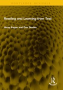 Cover-Bild zum Titel 'Reading and Learning from Text' von 'Harry Singer, Dan Donlan'
