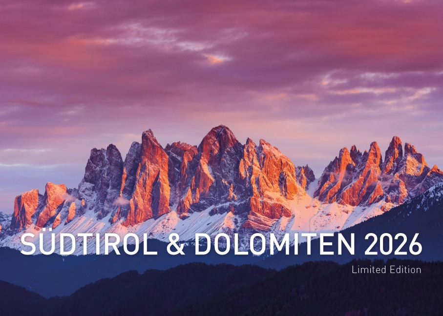 Südtirol und Dolomiten Exklusivkalender 2026 - 