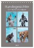 Hundegesichter beim Würstchenschnappen (Tischkalender 2024 DIN A5 hoch), CALVENDO Monatskalender - Sonja Teßen