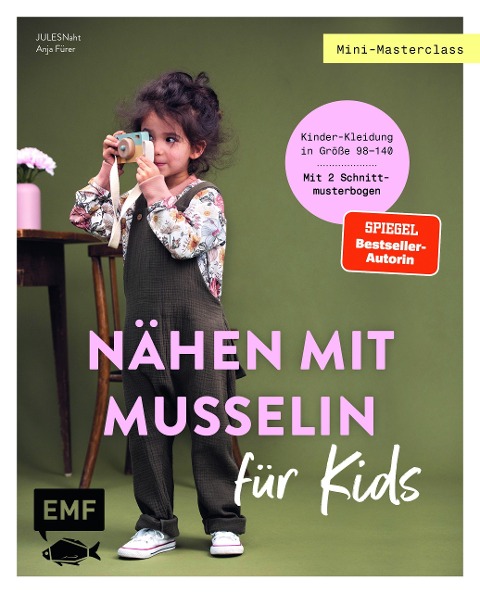 Mini-Masterclass - Nähen mit Musselin für Kids - JULESNaht, Anja Fürer