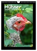 Cover-Bild zum Titel 'Hühner - starke Charaktere (Wandkalender 2026 DIN A4 hoch), CALVENDO Monatskalender' von 'Britta Berkenkamp'