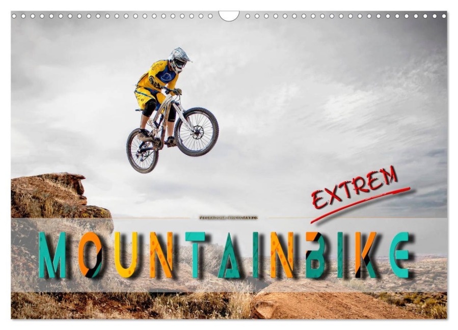 Mountainbike extrem (Wandkalender 2026 DIN A3 quer), CALVENDO Monatskalender - Peter Roder