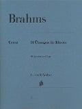 Brahms, Johannes - 51 Übungen für Klavier - Johannes Brahms