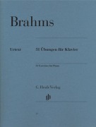 Cover-Bild zum Titel 'Brahms, Johannes - 51 Übungen für Klavier' von 'Johannes Brahms'