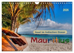 Cover-Bild zum Titel 'Mauritius - Insel im Indischen Ozean (Wandkalender 2026 DIN A4 quer), CALVENDO Monatskalender' von 'Peter Roder'