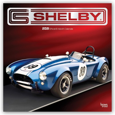 Shelby - Shelby Automobile 2021 - 18-Monatskalender - 