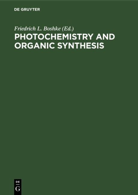 Photochemistry and Organic Synthesis - 