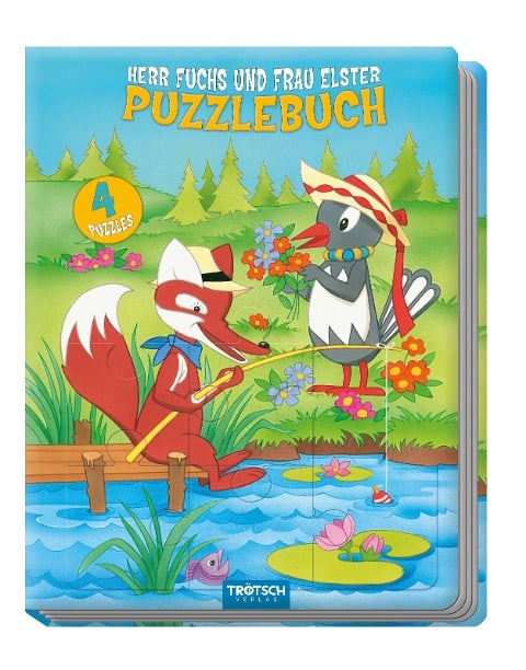 Trötsch Herr Fuchs und Frau Elster Puzzlebuch - 