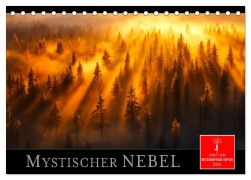 Cover-Bild zum Titel 'Mystischer Nebel (Tischkalender 2026 DIN A5 quer), CALVENDO Monatskalender' von 'Peter Roder'
