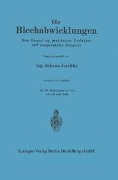 Cover-Bild zum Titel 'Die Blechabwicklungen' von 'Johann Jaschke'