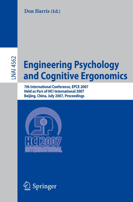 Engineering Psychology and Cognitive Ergonomics - 