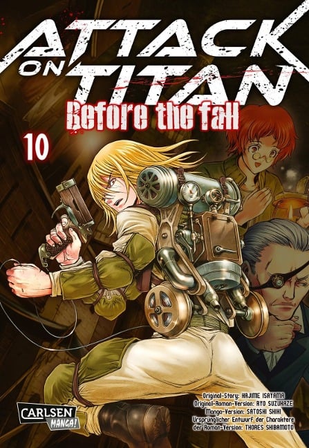 Attack on Titan - Before the Fall 10 - Hajime Isayama, Ryo Suzukaze