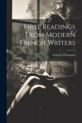 Cover-Bild zum Titel 'First Readings from Modern French Writers' von 'Gustave Chouquet'