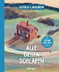 Cover-Bild zum Titel 'Alle gehen schlafen' von 'Astrid Lindgren'