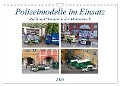 Polizeimodelle im Einsatz (Wandkalender 2024 DIN A4 quer), CALVENDO Monatskalender - Klaus-Peter Huschka