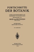 Fortschritte der Botanik - Fritz Von Wettstein