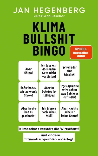 Klima-Bullshit-Bingo (SPIEGEL-Bestseller) - Jan Hegenberg