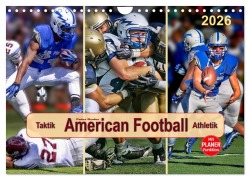 Cover-Bild zum Titel 'American Football - Taktik und Athletik (Wandkalender 2026 DIN A4 quer), CALVENDO Monatskalender' von 'Peter Roder'