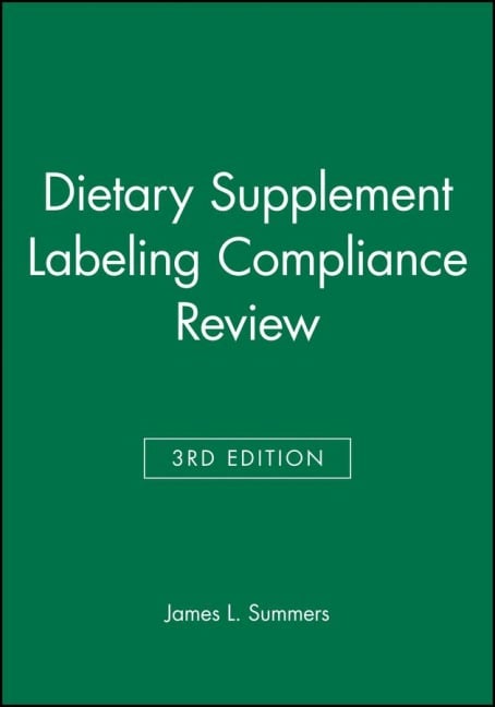 Dietary Supplement Labeling Compliance Review - James L Summers