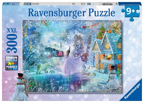 Ravensburger Kinderpuzzle - Winterwunderland - 300 Teile Puzzle für Kinder ab 9 Jahren - 