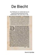 Cover-Bild zum Titel 'DE BIECHT' von 'Wilfred-Leonard Bastiani'