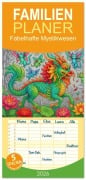 Cover-Bild zum Titel 'Familienplaner 2026 - Fabelhafte Mystikwesen mit 5 Spalten (Wandkalender, 21 x 45 cm) CALVENDO' von 'Kerstin Waurick'
