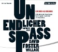 Cover-Bild zum Titel 'Unendlicher Spaß' von 'David Foster Wallace'