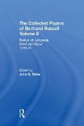Cover-Bild zum Titel 'The Collected Papers of Bertrand Russell, Volume 9' von ''