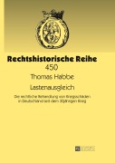 Cover-Bild zum Titel 'Lastenausgleich' von 'Thomas Habbe'