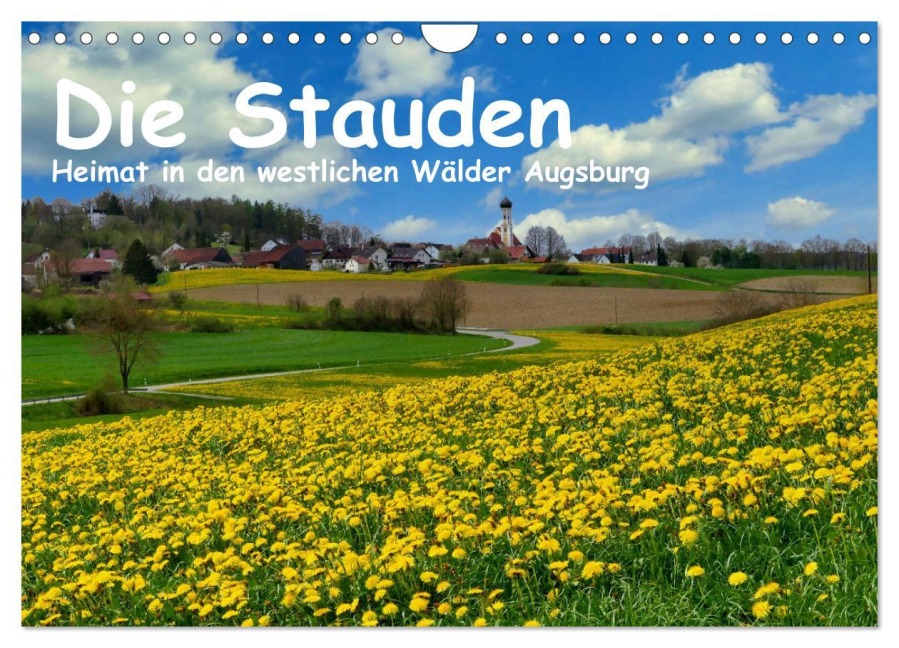 Die Stauden - Heimat in den westlichen Wälder Augsburg (Wandkalender 2026 DIN A4 quer), CALVENDO Monatskalender - Herbert Böck