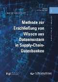 Methode zur Erschließung von Wissen aus Datenmustern in Supply-Chain-Datenbanken - 