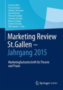 Cover-Bild zum Titel 'Marketing Review St. Gallen - Jahrgang 2015' von ''