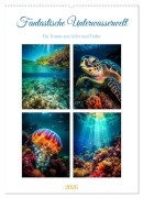 Fantastische Unterwasserwelt (Wandkalender 2026 DIN A2 hoch), CALVENDO Monatskalender - Steffen Gierok-Latniak