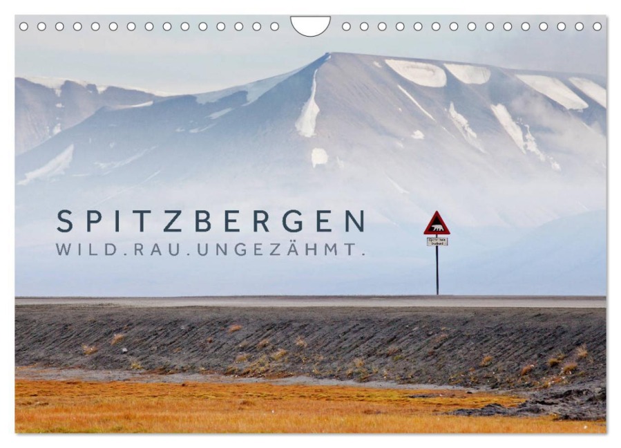 Spitzbergen - Wild.Rau.Ungezähmt. (Wandkalender 2025 DIN A4 quer), CALVENDO Monatskalender - Lain Jackson