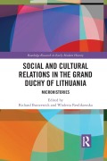 Cover-Bild zum Titel 'Social and Cultural Relations in the Grand Duchy of Lithuania' von ''